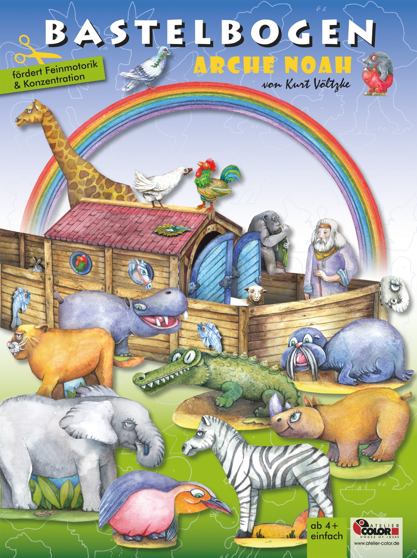 Arche Noah - Bastelbogen
